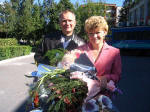Сутта Светлана Евгеньевна  с супругом  Глебом