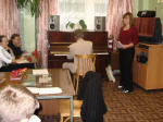 Урок  музыки в 6 а классе. Сорокин Александр  и  Михайлова Ирина рассказали  о  джазе...